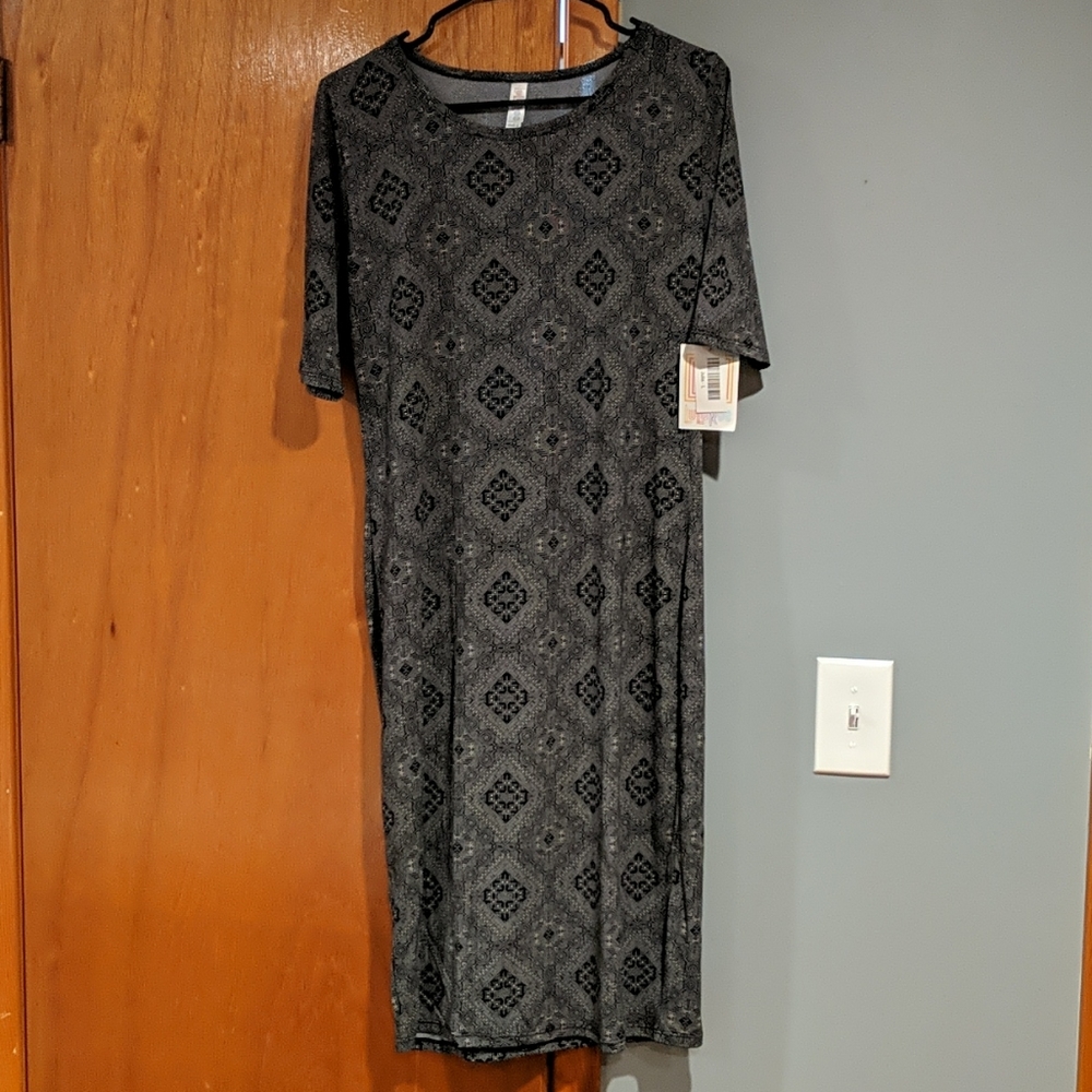 LuLaRoe Julia Dress (Large)